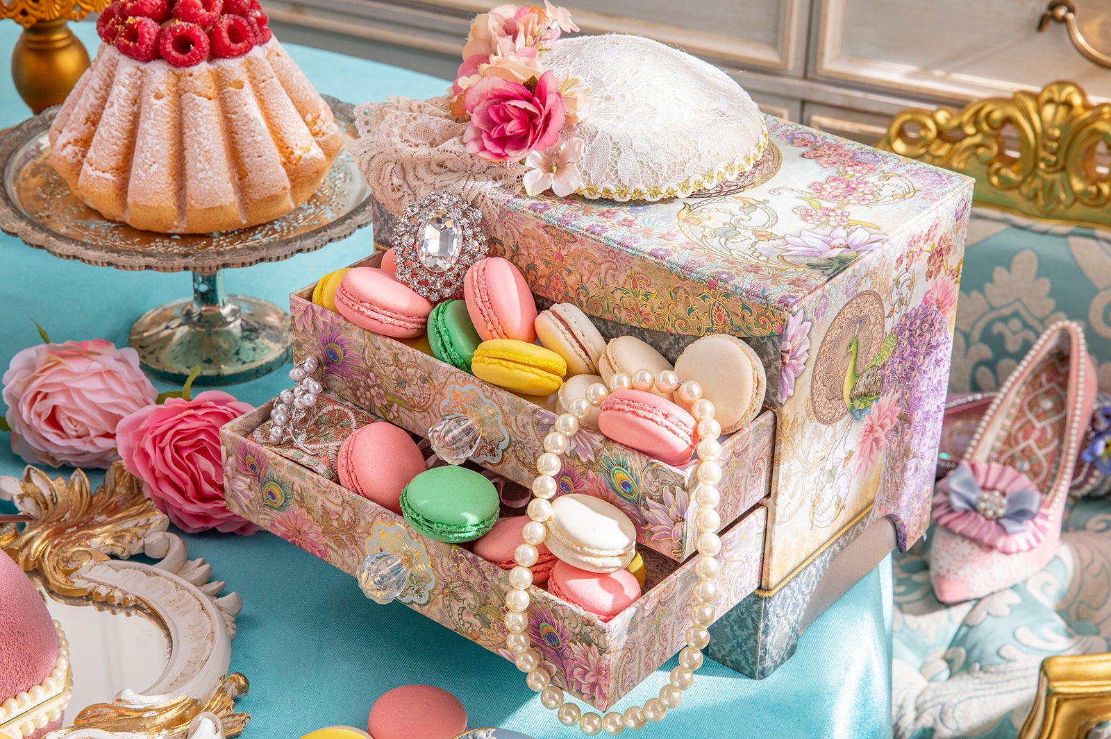 マリー・アントワネット スイーツ・オートクチュール／画像提供：ヒルトン東京