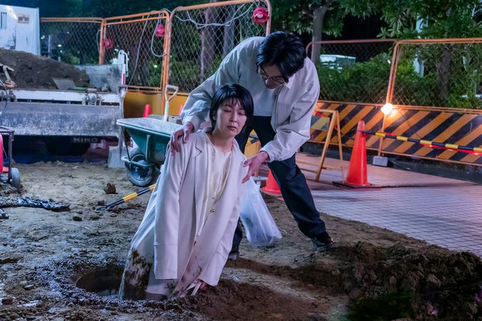 松たか子、松田龍平「大豆田とわ子と三人の元夫」 (C)カンテレ、フジテレビ