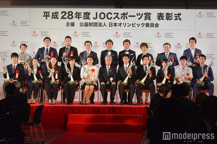 「平成28年度JOCスポーツ賞 表彰式」登壇者 (C)モデルプレス