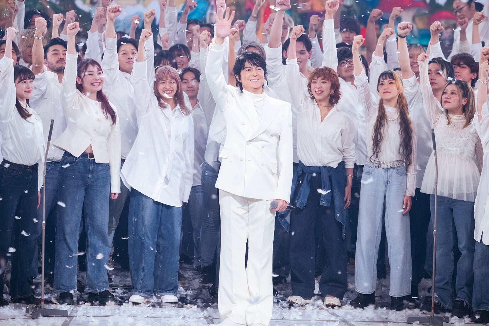 「第76回NHK紅白歌合戦」福山雅治（C）NHK