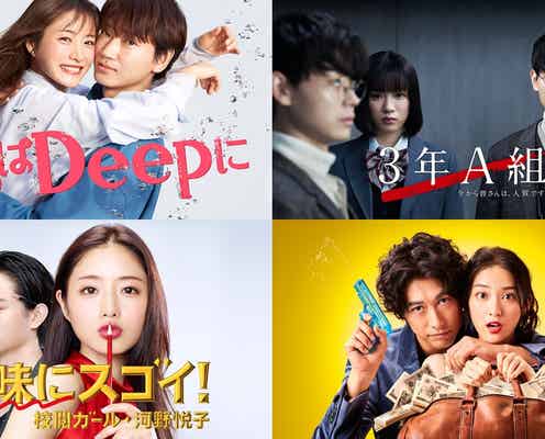 「恋はDeepに」「3年A組」「地味にスゴイ!」などTVerで27作無料配信