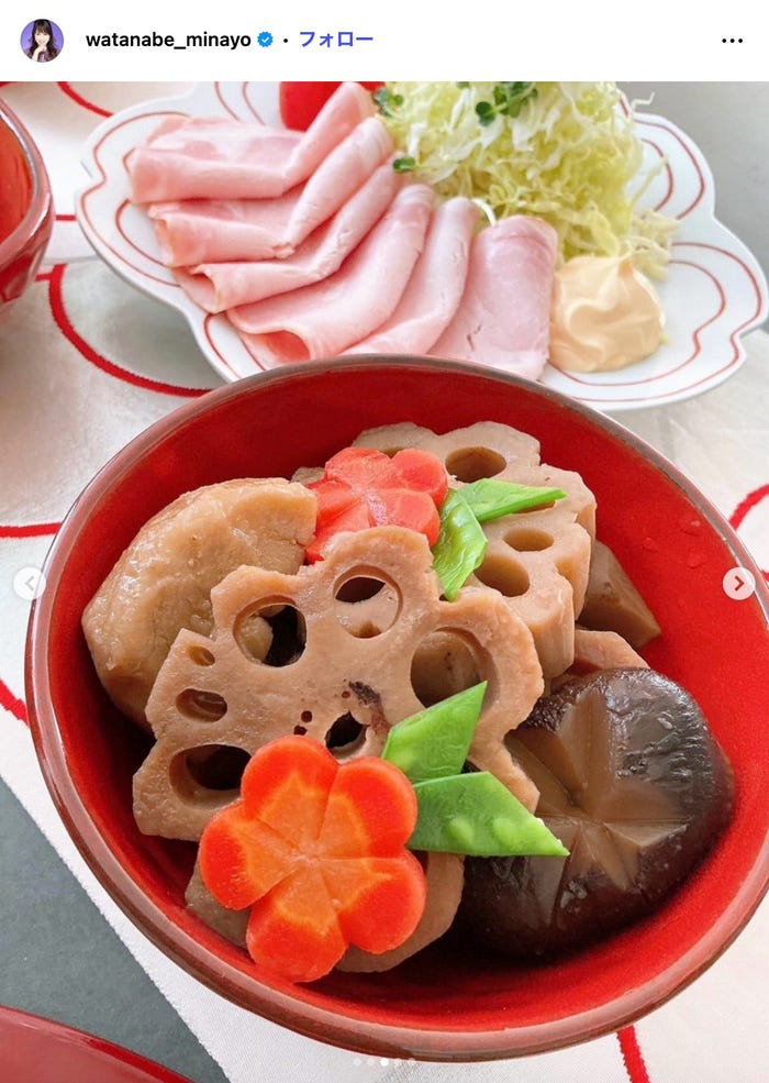 渡辺美奈代Instagramより