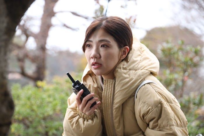 福田麻貴「婚活1000本ノック」第8話より(C)フジテレビ