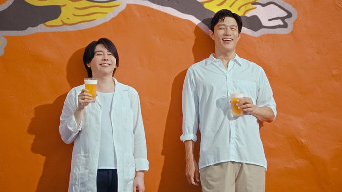 「キリングッドエール まったく新しいキリンビールのおいしさ篇」(提供写真)