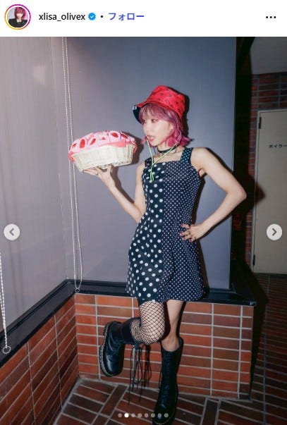 LiSA Instagramより