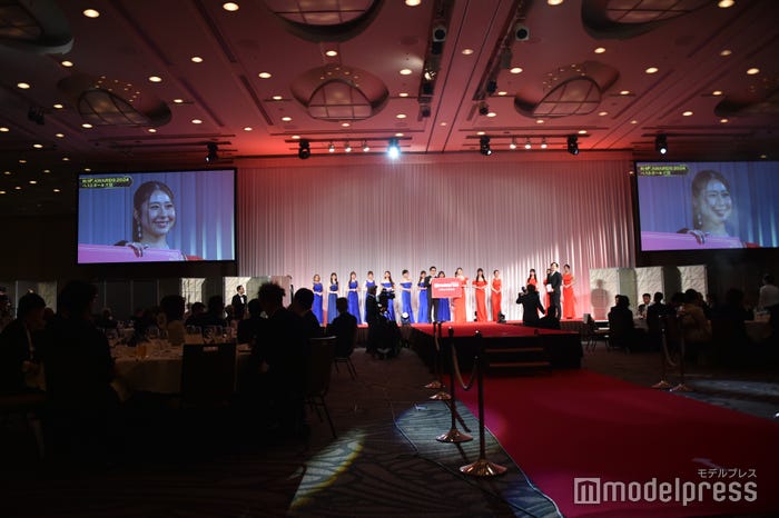 「K-1 AWARDS 2024」ベストガールズ賞発表時(C)モデルプレス