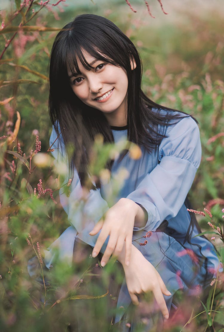 菅井友香　アイコラ 画像6/10) 櫻坂46菅井友香「泣くほど一生懸命に頑張れるものだった」激動の7年振り返る 卒業前最後の「B.L.T.」表紙解禁 - モデルプレス