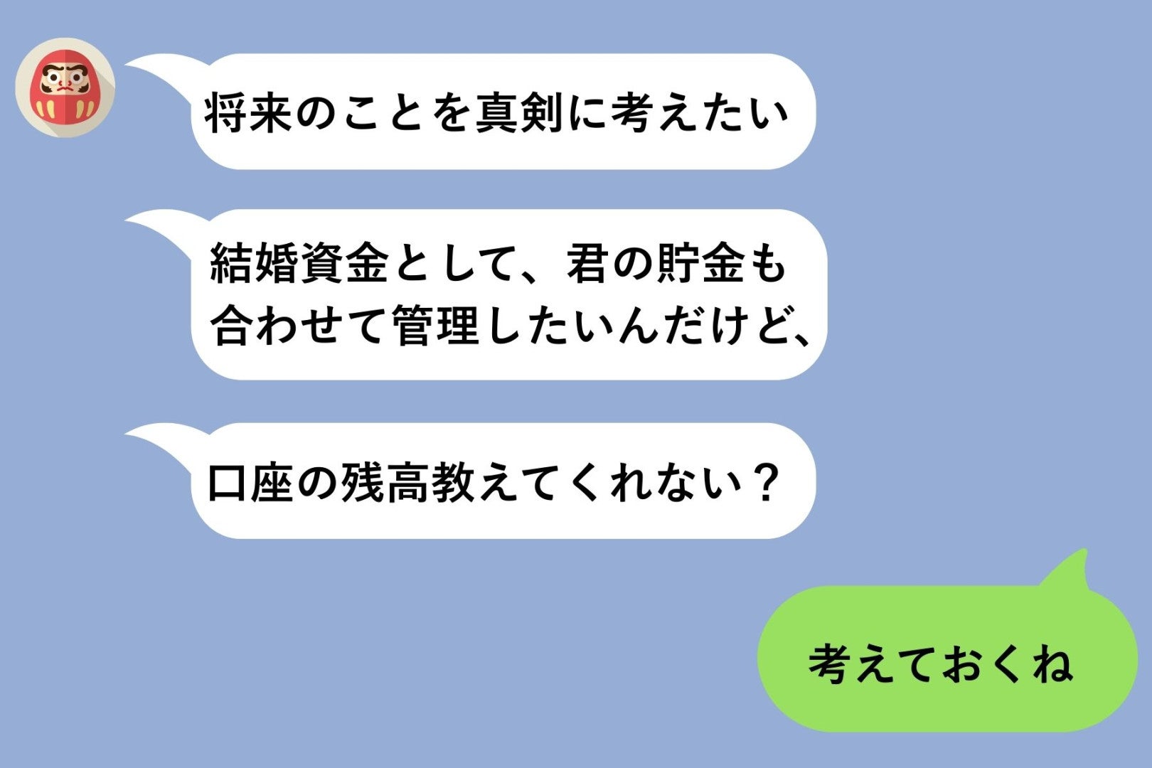 「結婚したい」と言いながら私の貯金額ばかり聞いてきた彼→知らないと思われた証拠を見せた瞬間、逃げ出した