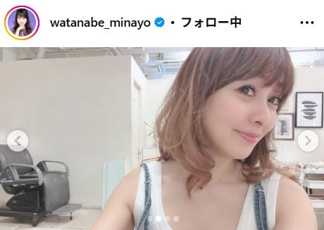 渡辺美奈代Instagramより