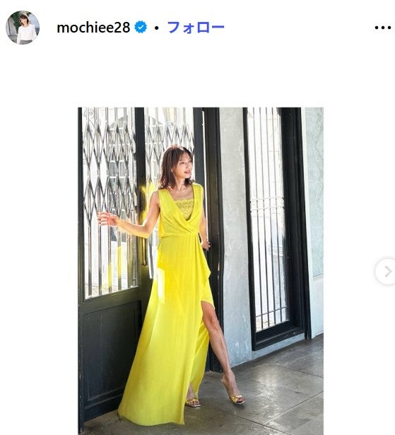 望月理恵アナInstagramより