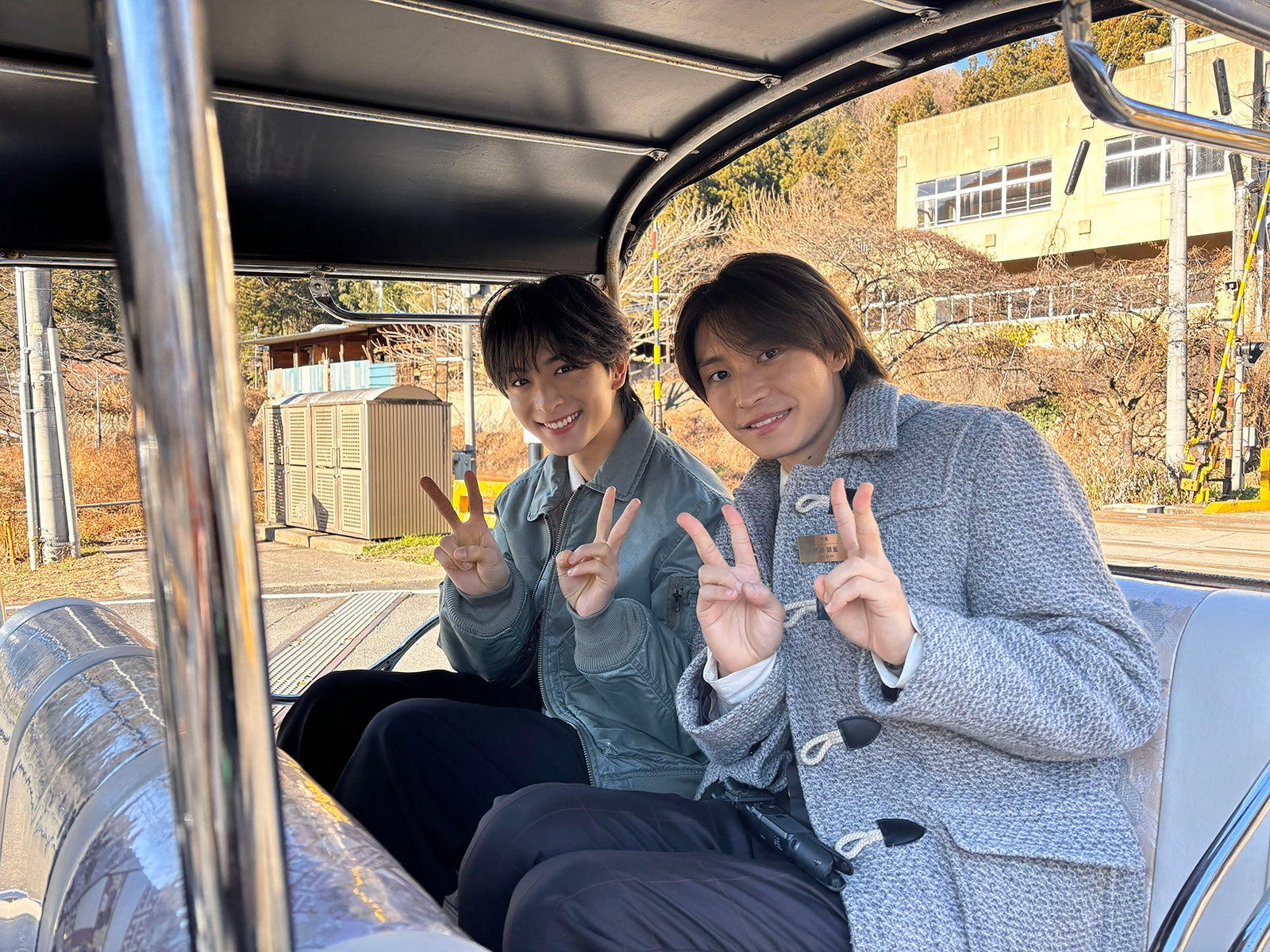 木村慧人、阿部顕嵐（C）テレビ朝日