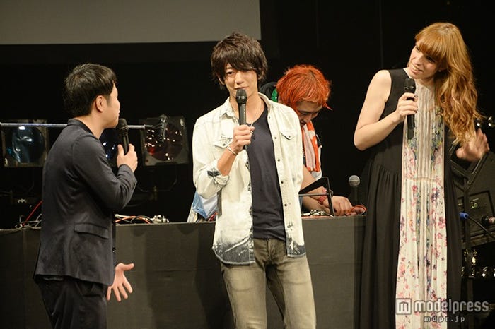 男前対決ステージの様子