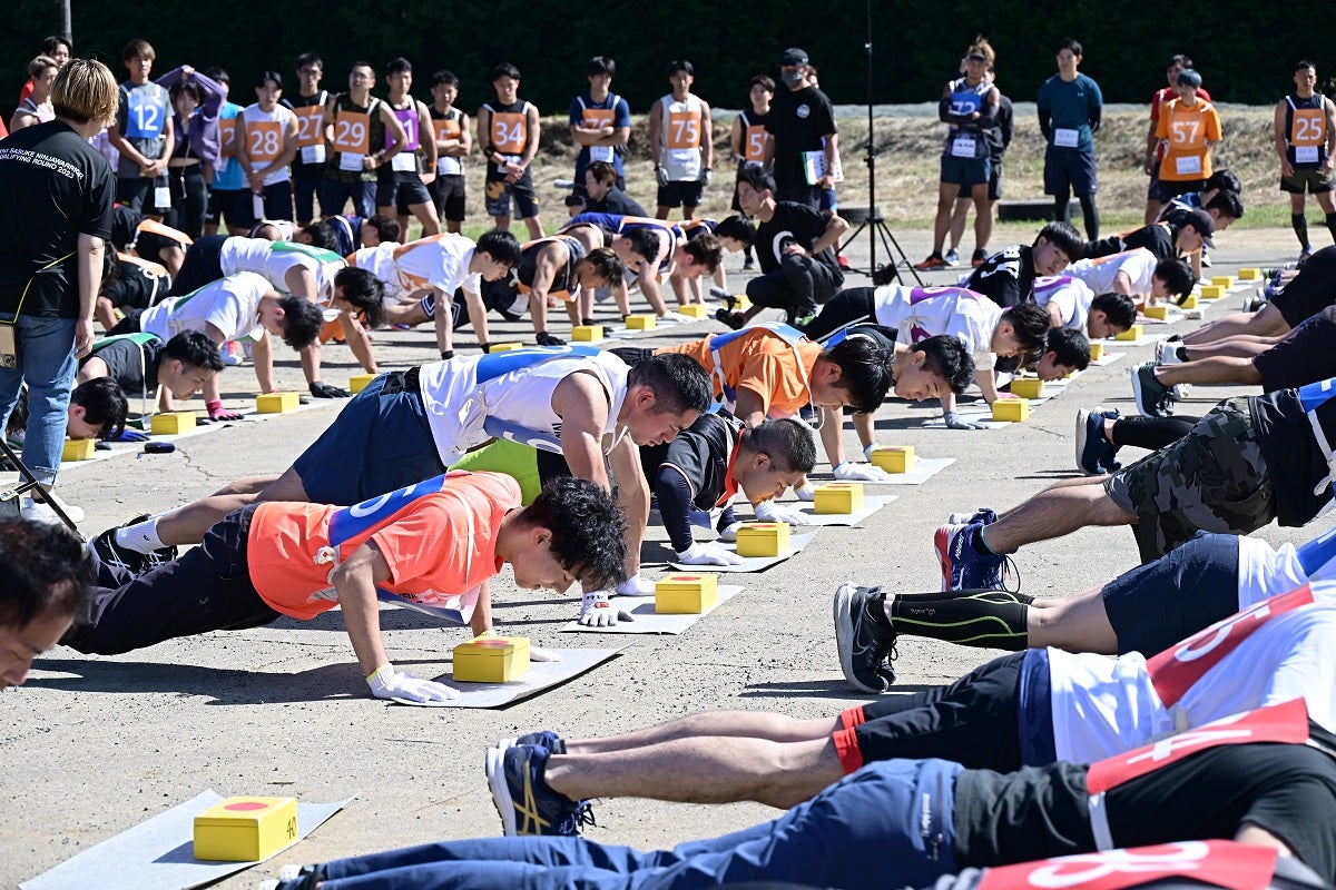 「SASUKE2023」第41回大会の最終予選会（C）TBS