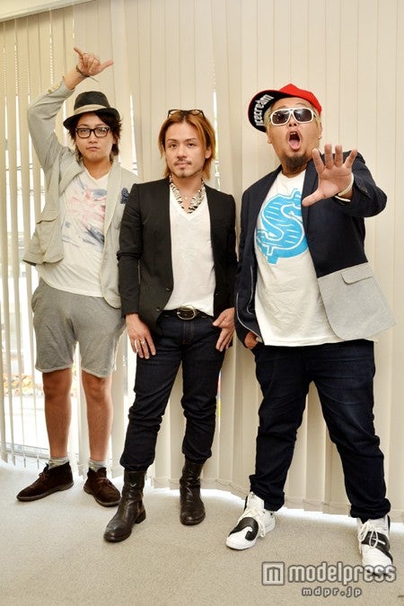 DJ GEORGIA（左）JUN（央）SHIN（右）