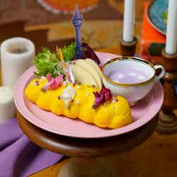 <ラプンツェル>髪飾りのサンドウィッチプレート税込2,189円(C)Disney