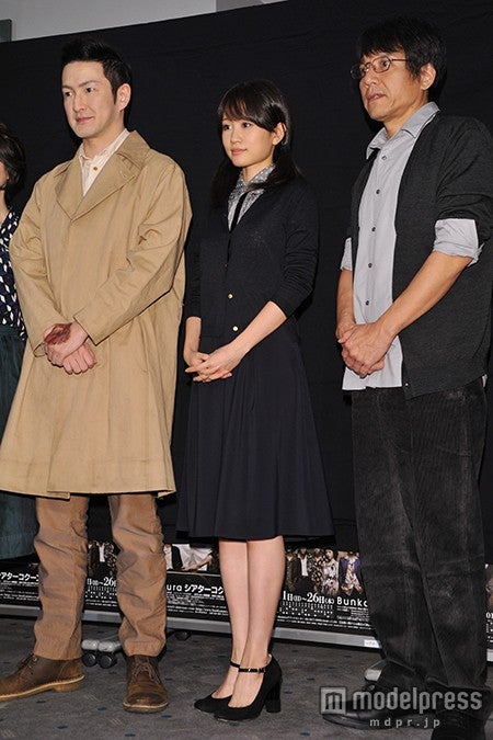 （左から）中村獅童、前田敦子、勝村政信