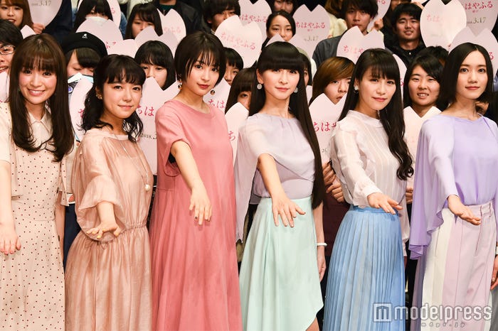 優希美青、上白石萌音、広瀬すず、かしゆか、あ~ちゃん、のっち (C)モデルプレス