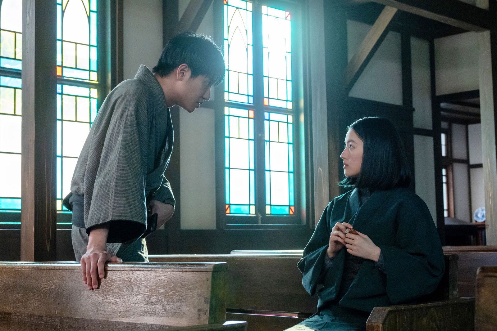 【風、薫る 第45回あらすじ】直美、教会で寛太と会う 母親と思われる人物とは