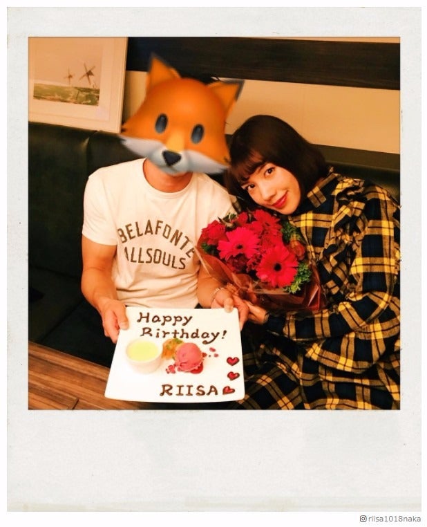 仲里依紗、夫・中尾明慶からのバースデー祝いに「泣いた」“夫婦愛”溢れる