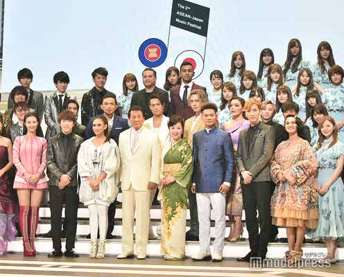 関ジャニ∞、6人の力強い歌声響く 「ここに」「大阪ロマネスク」を披露<日・ASEAN音楽祭>
