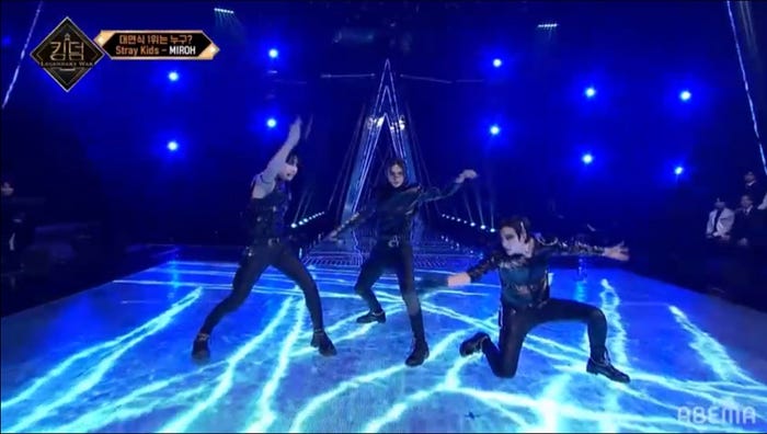 Stray Kids「KINGDOM:LEGENDARY WAR」1話より(C)AbemaTV, Inc.