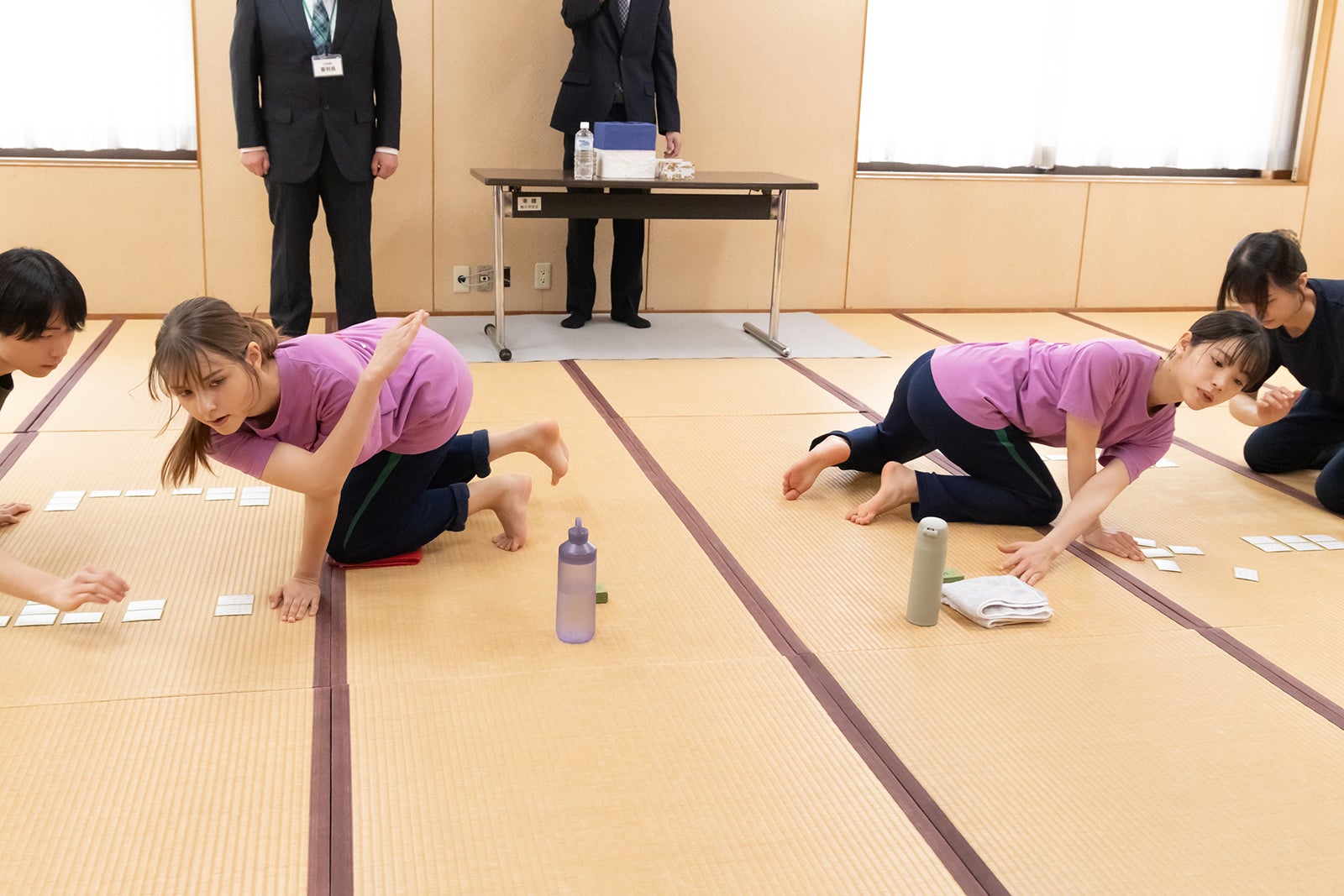 嵐莉菜、當真あみ「ちはやふる−めぐり−」第6話（C）日本テレビ