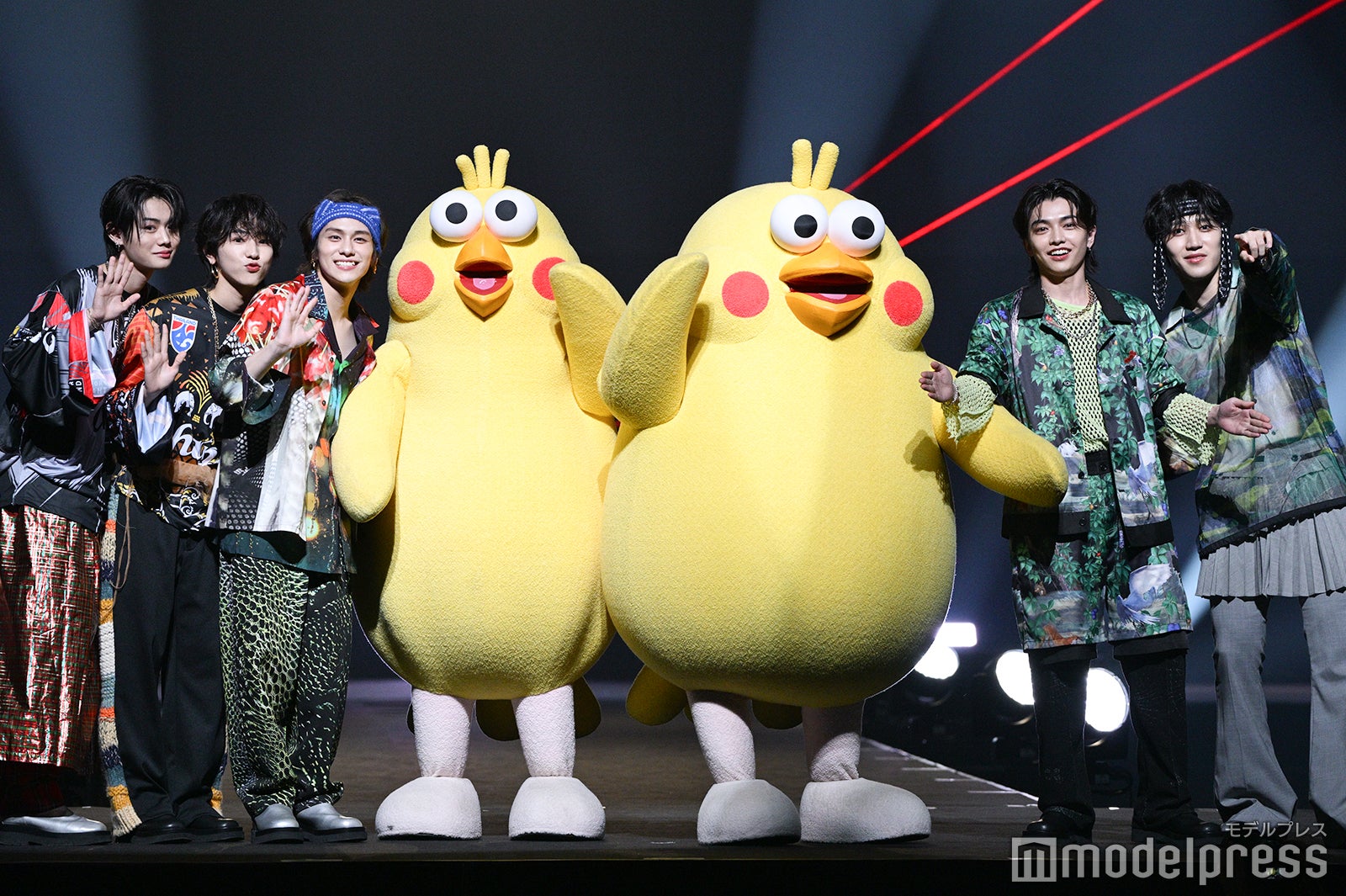鈴陽向、池田優斗、山下幸輝、ポインコ兄弟、宮武颯、鈴川直弥（C）モデルプレスルプレス