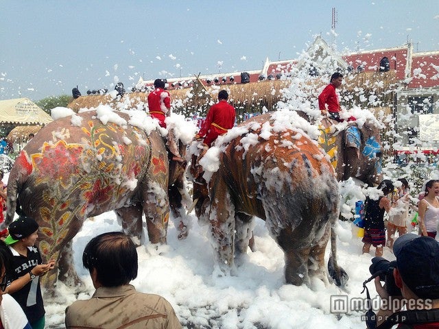 アユタヤのソンクラーン／photo by james_antrobus