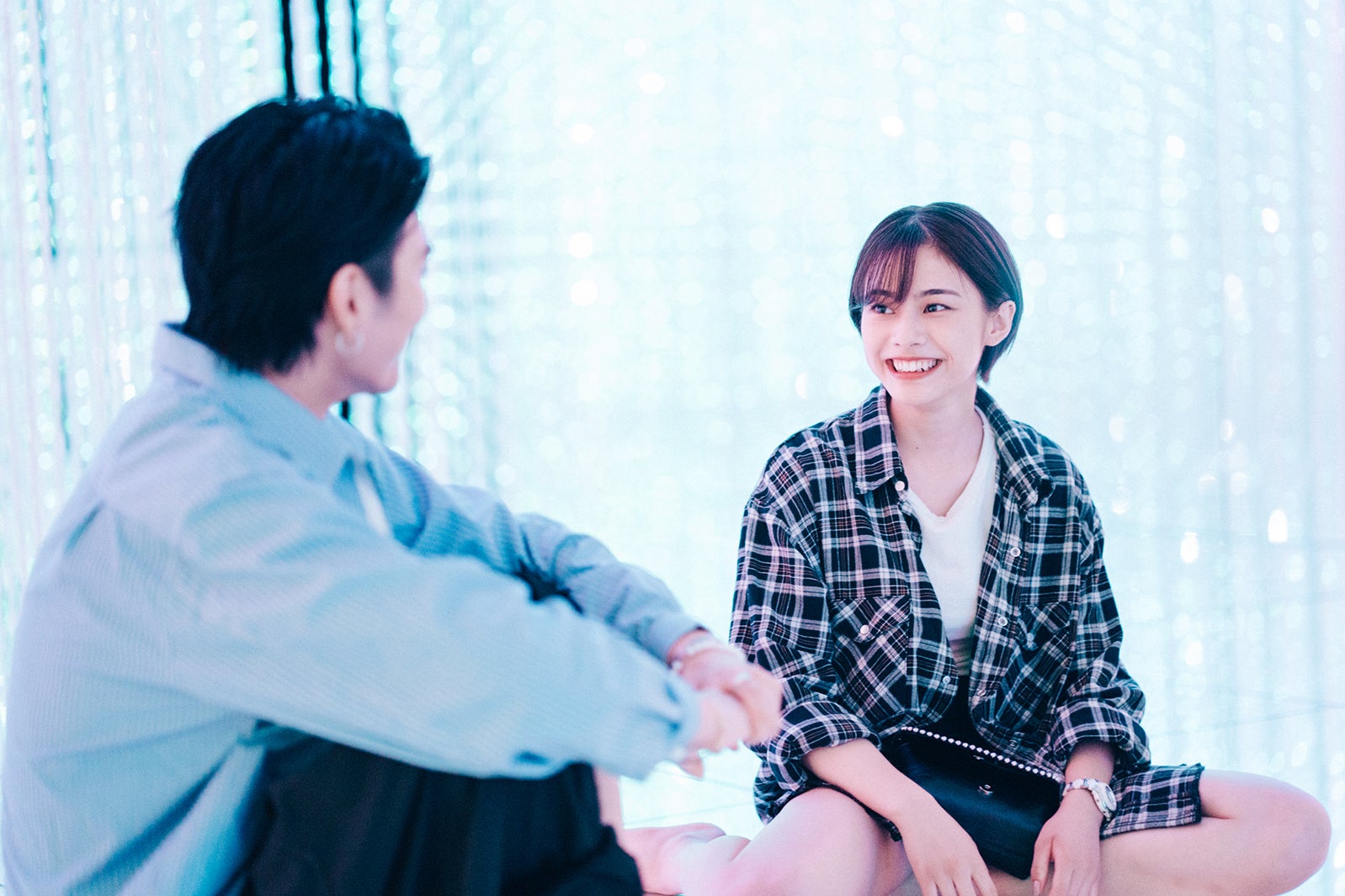 大平修蔵、安斉星来「虹とオオカミには騙されない」第6話（C）AbemaTV, Inc.