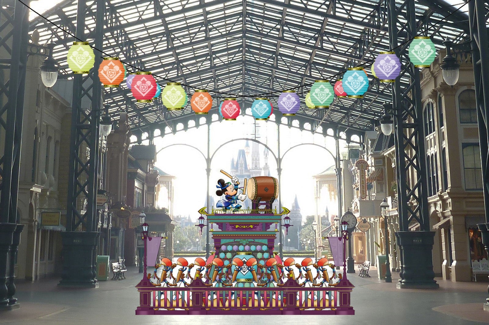 フォトロケーション（ワールドバザール）／（C）Disney