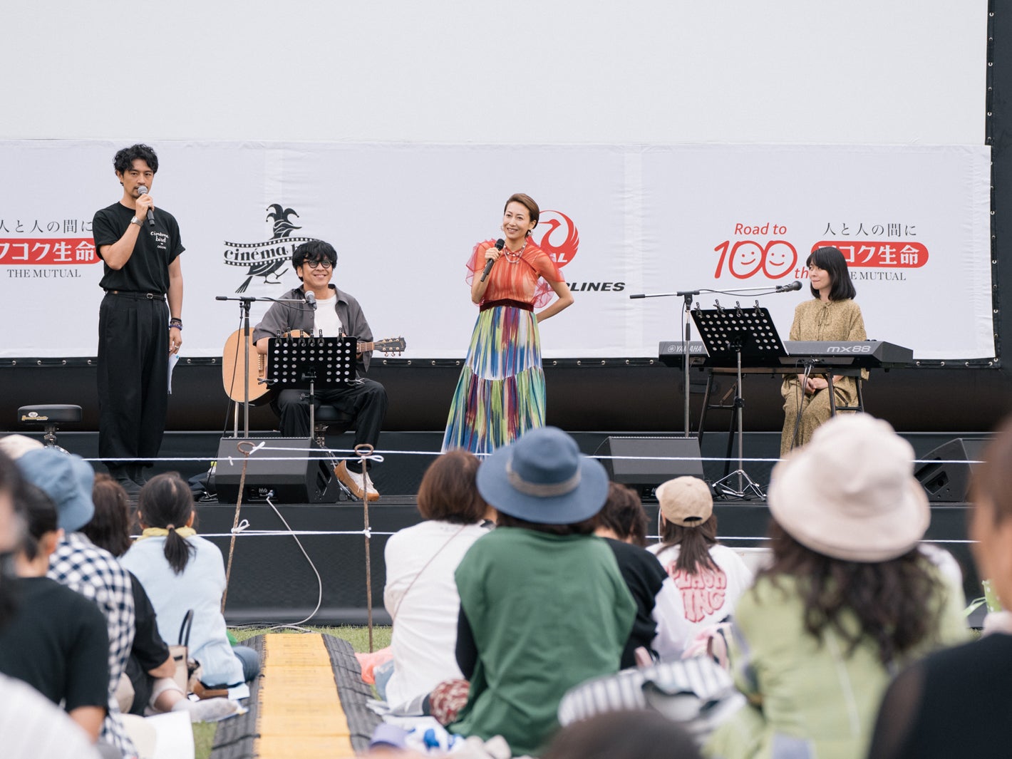 「cinema bird in 熊本小国 2023」の様子（提供写真）