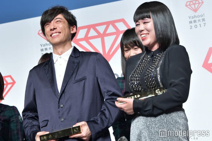 高橋一生、ブルゾンちえみ「Yahoo!検索大賞2017」発表会にて(C)モデルプレス