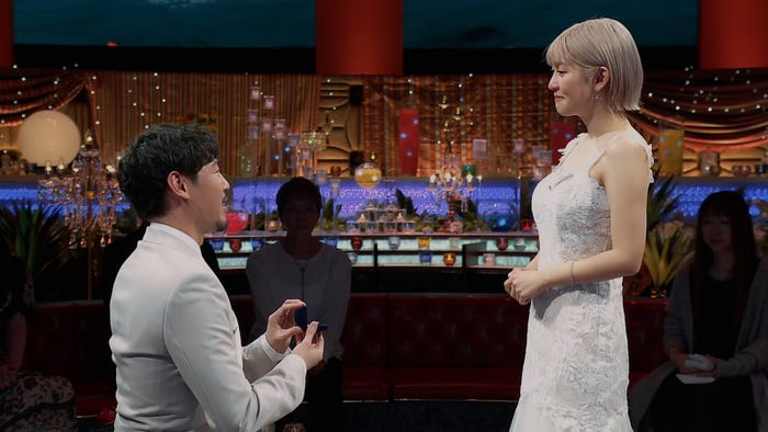 大内悠里「バチェラー・ジャパン」シーズン5エピソード10(C)2023 Warner Bros. International Television Production Limited