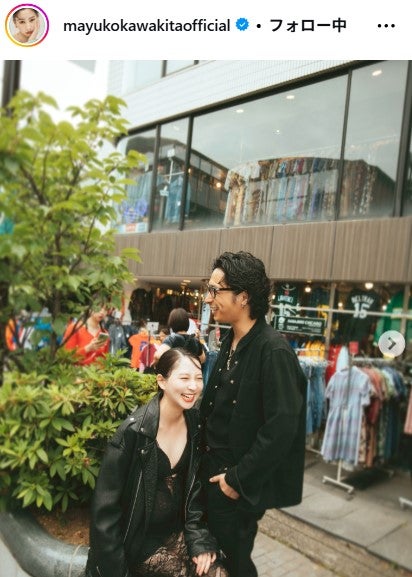 河北麻友子Instagramより