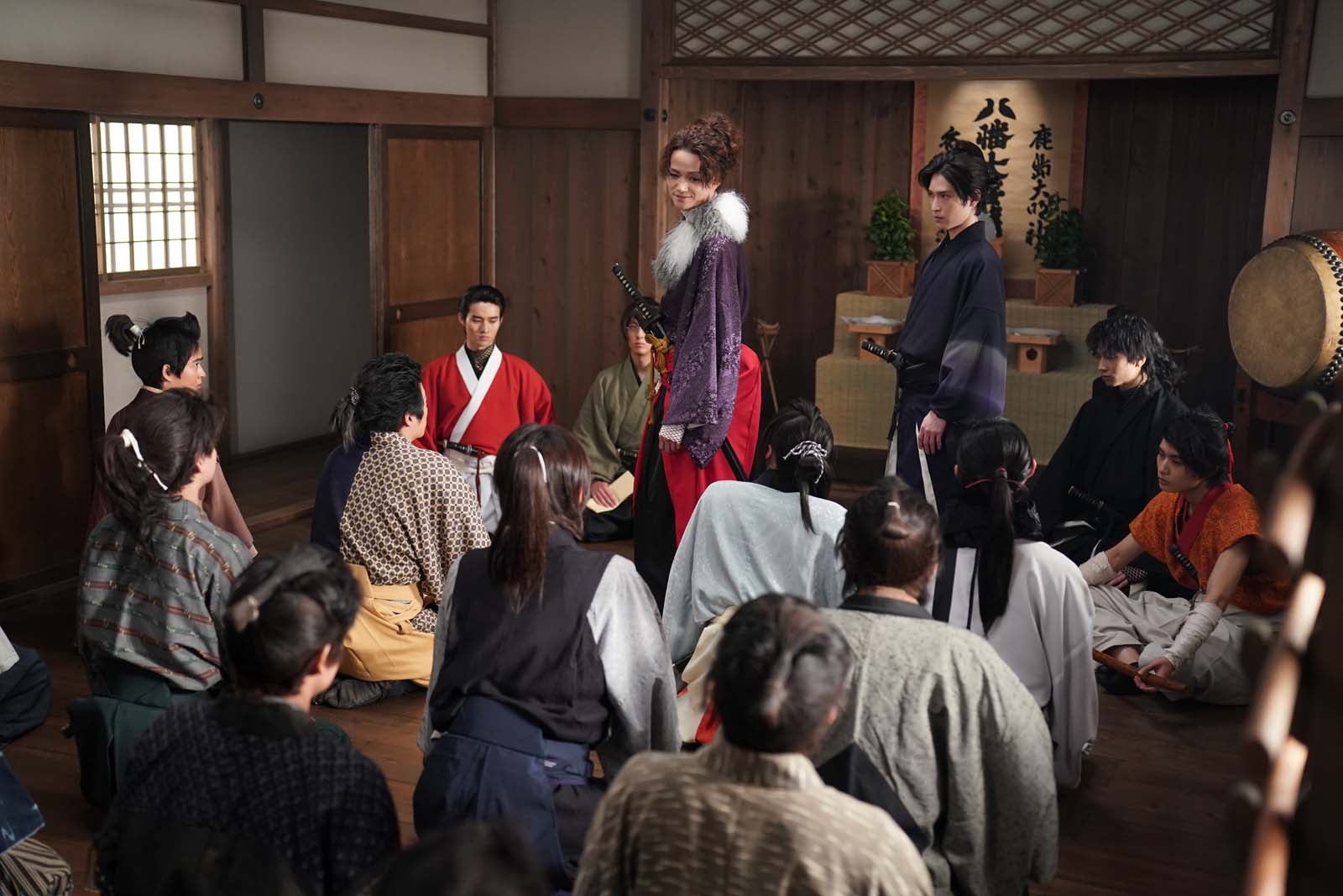 三浦涼介ら「君とゆきて咲く～新選組青春録～」第2話より（C）テレビ朝日