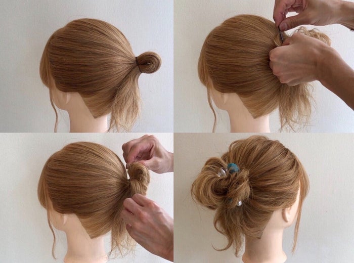 「ほぐし方」次第でお団子ヘアアレンジが可愛くなる！ふんわり＆大人っぽお団子アレンジのコツ モデルプレス