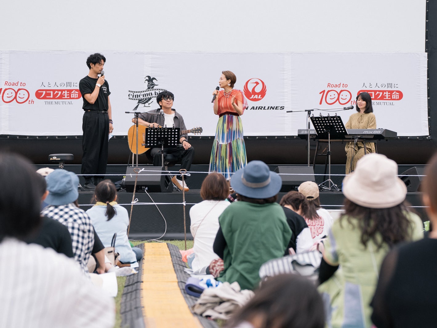 「cinema bird in 熊本小国 2023」の様子（提供写真）