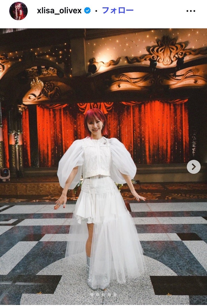 LiSA公式Instagramより