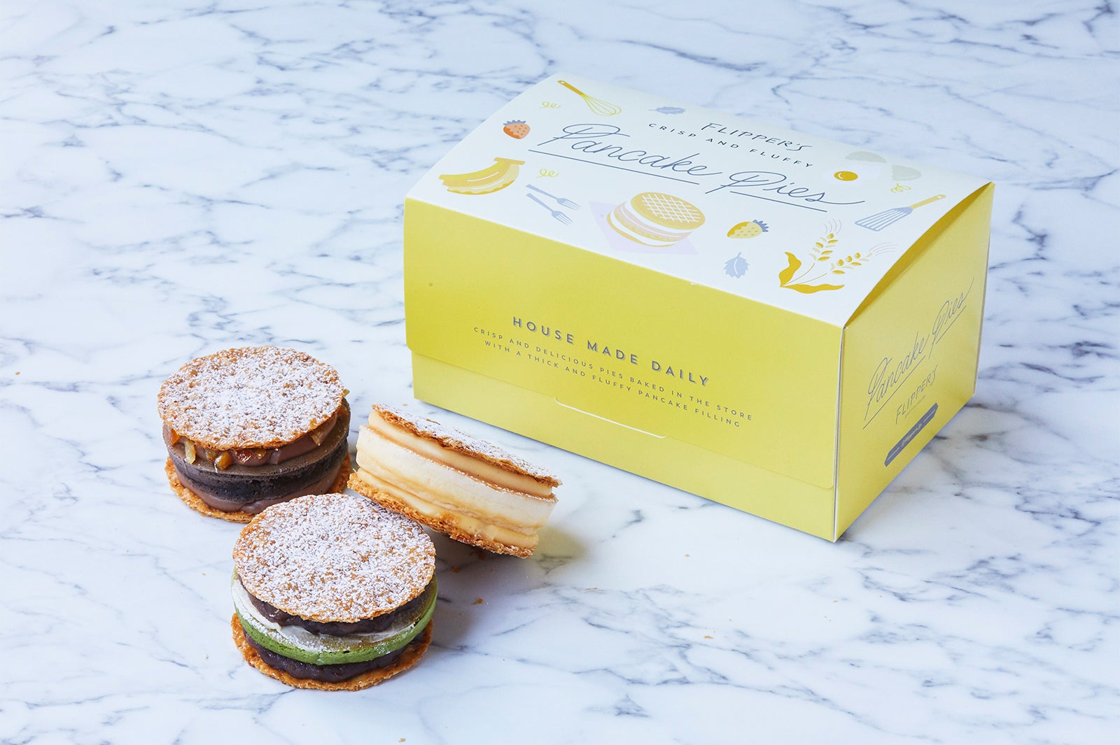 パンケーキパイ 250円～／画像提供：フレーバーワークス