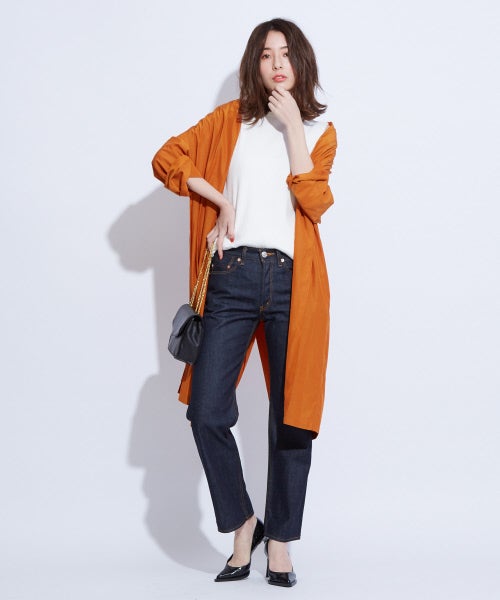 デニム パンプスコーデ選 おしゃれ上級者が教える大人の着こなし術をご紹介 モデルプレス