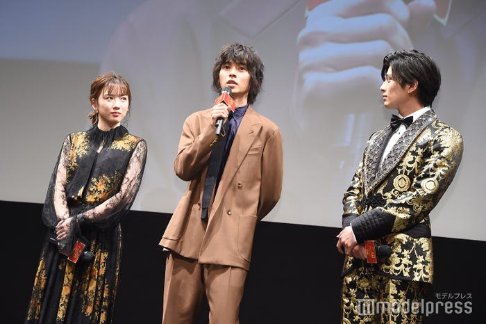 永野芽郁、山崎賢人、新田真剣佑 (C)モデルプレス