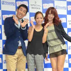 「ほんらぶ」のイベント登壇した（左から）田村裕、小森純、佐藤かよ