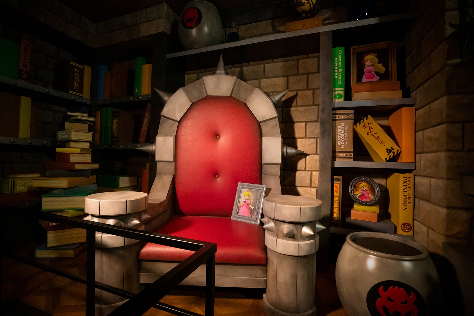 クッパ城（内観）／スーパー・ニンテンドー・ワールド（画像提供：ユニバーサル・スタジオ・ジャパン）