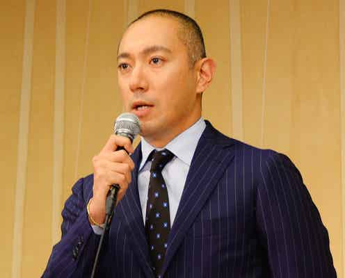 <市川海老蔵が会見>妻・小林麻央の乳がんを公表 病状を明かす