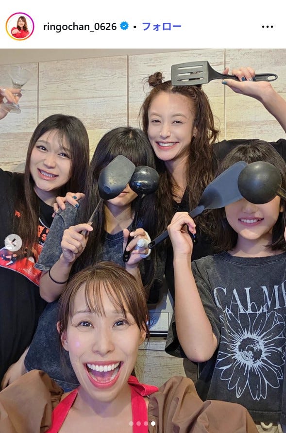 りんごちゃんInstagramより