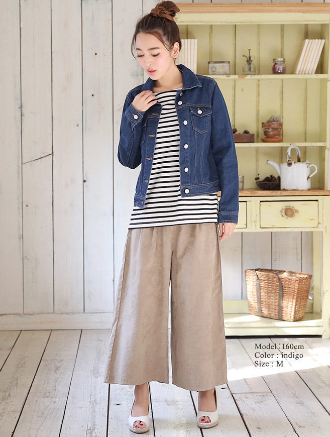 ベーシック・デニムジャケット/Gジャン「LuzLlena」4,670円(税込)/画像提供:LuzLlena