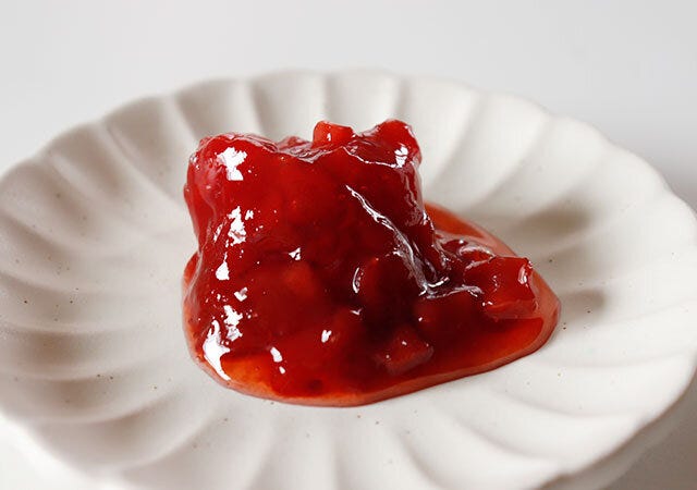 ICHIBIKOいちごミルクのもと　パンケーキ　アイス　かき氷　ソース