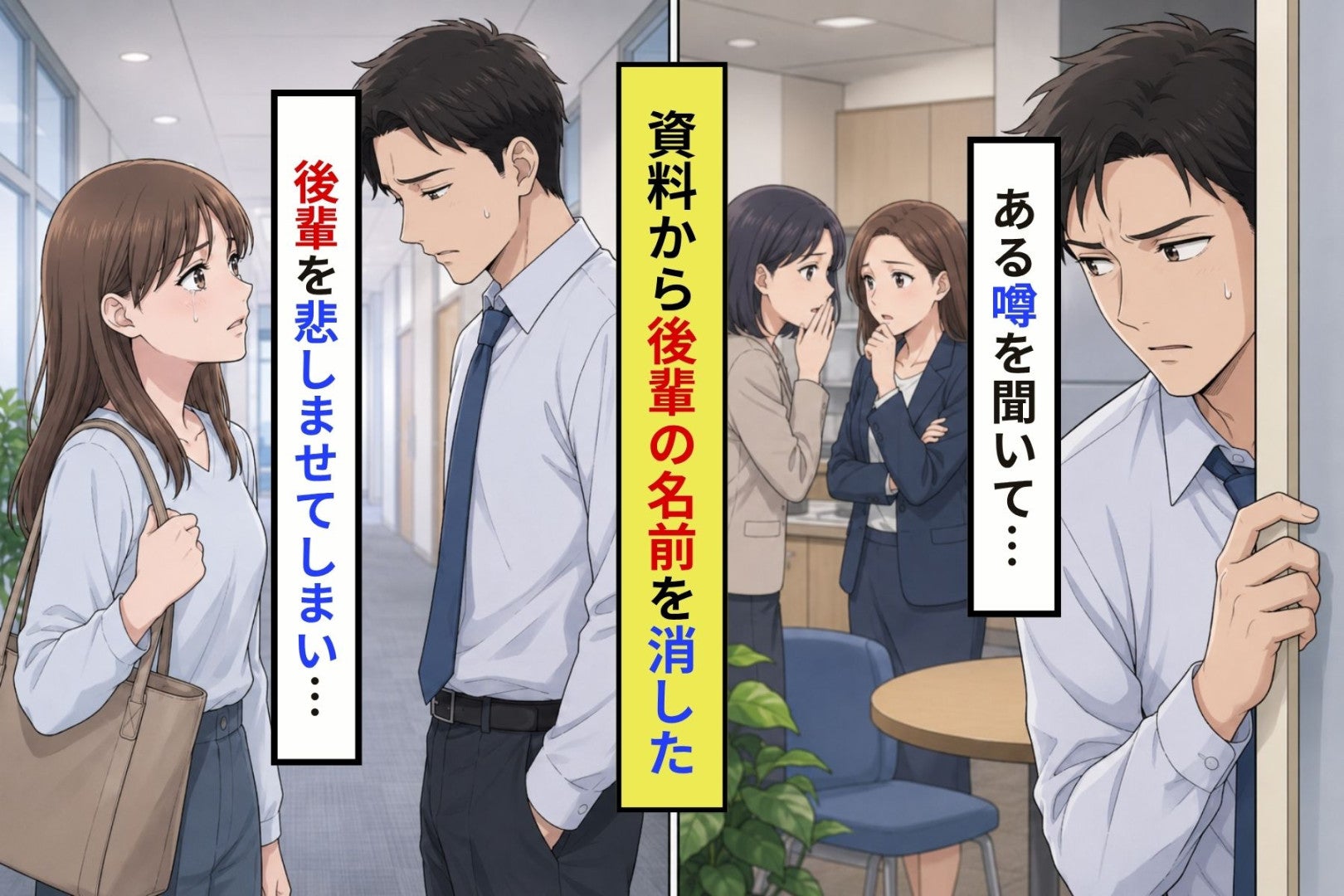 謝辞から彼女の名前を外した僕。本当は誰より評価していたのに