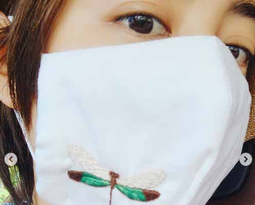 山本美月、“センス溢れる”刺繍入りお手製マスクに「商品化してほしい」「クオリティ高すぎる」と反響
