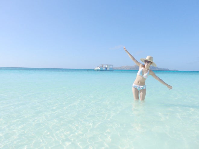 くみっきー 可愛さ溢れるビキニ姿でパマリカン島バカンス 女子旅プレス
